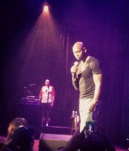 Chappelle on stage