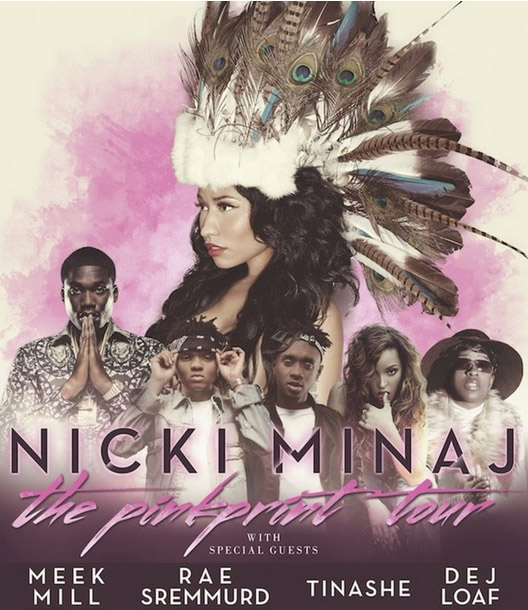 Minaj tour image