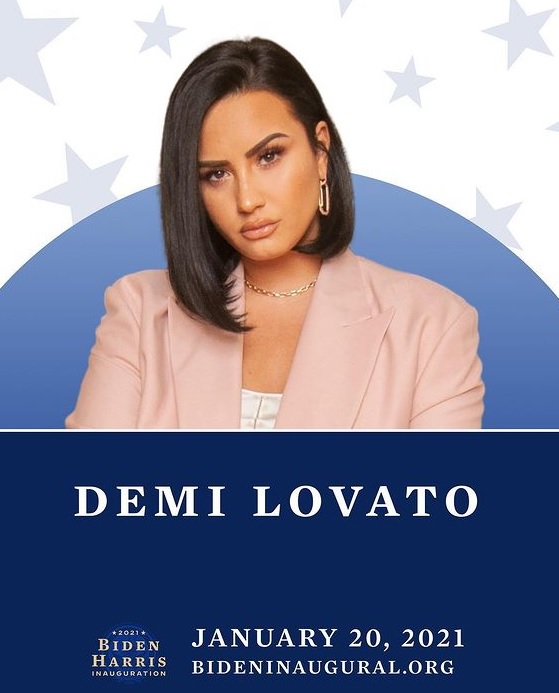 Demi Lovato inauguration 2021 pic Demi Lovato inauguration 2021 pic